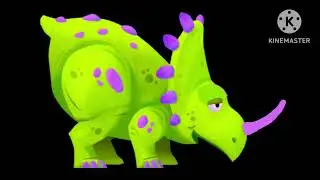 Dino Bash new dinosaurs (fan made) sound effects part 5