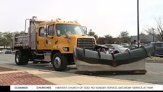 Highway crews working around the clock ahead of major winter storm in Maryland