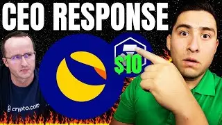 Crypto.com CEO Response to CRO COIN Holders Terra Luna Glitch RAGE!