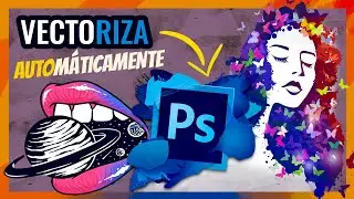 VECTORIZAR EN PHOTOSHOP ✒️ R&aacute;pido y Autom&aacute;ticamente | Pasar de imagen a vector
