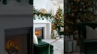 25 Green Christmas Fireplace Decor Ideas For A Fresh And Festive Mantel