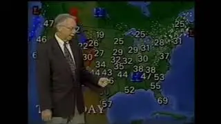 KYTV Channel 3 NBC Springfield Mo KY3 Weather With Tom Dye Back In December 20 1995