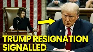 Trump EXPLODES as Lawmakers SIGNAL HIS Resignation