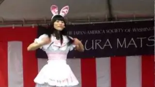 Reni Mimura at Sakura Matsuri Japanese Street Festival in Washington, D.C.