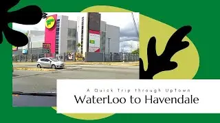 A drive through uptown Kingston| Waterloo to Havendale | Tour of Kingston| Lets Go JA(EP8)