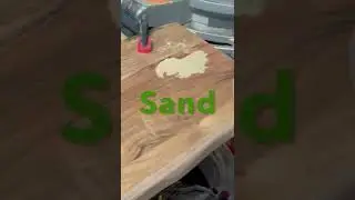 How to make a faux live edge shelf #woodworking #liveedge #woodshop #shelves