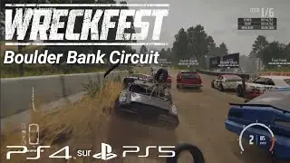 Wreckfest - Boulder Bank Circuit - Ps4