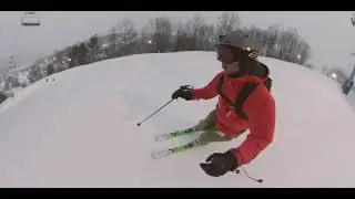 GoPro Fusion Low Light Real World Night Skiing