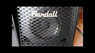 Randall Diavlo RD45 and RD112 - Randall / Celestion speaker comparison