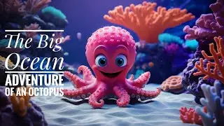 THE BIG OCEAN ADVENTURE OF AN OCTOPUS  | BEDTIME STORY | KIDS STORY | FAIRYTALE STORY