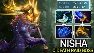 Nisha 0 Death Raid Boss – Slardar Mid Totally Outplayed Dota 2