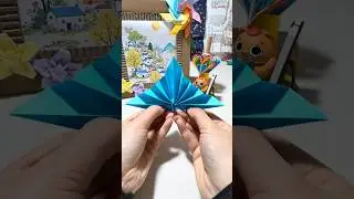 Beautiful Paper Peacock | Origami🦚✨