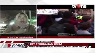 Protests of Scots and Greta Thunberg During the COP26 Summit Glasgow Scotland tvOne Indonesia Part 1