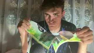 ASMR | Paper Ripping, Tearing, Crumpling Sounds