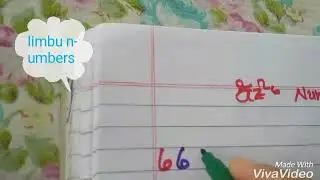 limbu numbers Part --- 8(eight)