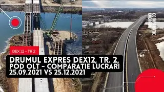 DEx 12 Tr. 2, Lot 2 - Pod Olt - Comparatie lucrari la 3 luni | UMB