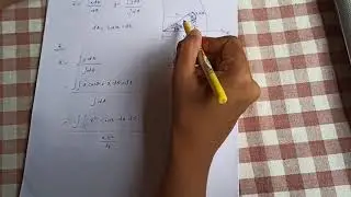 Centroid of a quarter circle using double integration method