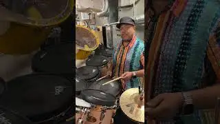 Dennis Chambers demos his RTOM Black Hole Practice System!
