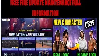 FREE FIRE OB29 UPDATE FULL INFORMATION//free fire ob29 update maintenance full details