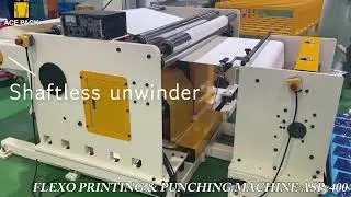 Paper cup Flexo printing & Punching Machine  ASP-400