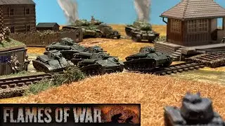 Fall Blau Campaign: Advance on the Don. Flames of War V4 Mid War Battle Report