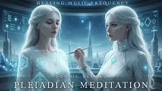 Pleiadian Meditation | Cosmic Echoes Healing Music Frequency for DNA Activation ✨