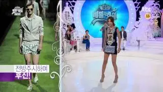 Lee Sem ( Nine Muses ) imita como Modelan los Modelos Masculinos
