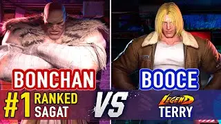 SF6 🤜 Bonchan (#1 Ranked Sagat) vs Booce Lee (Terry) 🤛 Street Fighter 6 High Level Gameplay