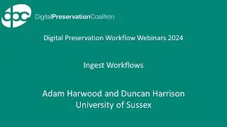 Ingest Workflows