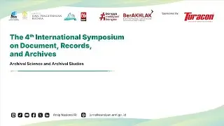The 4th International Symposium on Document, Records, and Archives