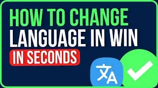 HOW TO CHANGE LANGUAGE IN WINDOWS 11 / 10 (2026) | Change System Language in Windows