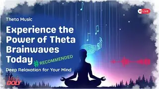 Theta Healing Meditation Music 🧘‍♂️ Deep Relaxation, Focus & Mind Power