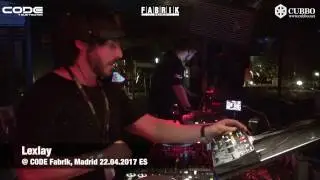 Lexlay @ CODE - Fabrik (Madrid / Spain) - 22.04.2017