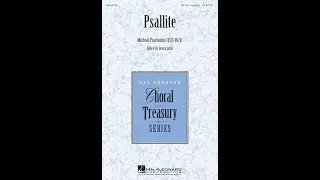 Psallite (SATB Choir, a cappella) - Edited by Henry Leck