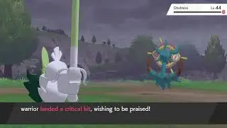 star shiny dhelmise in 76 encounters in pokemon sword and shield!