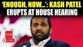 Kash Patel LIVE: ‘Not Even One Word On…’: FBI Director FUMES During US House Hearing