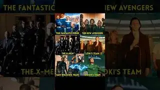 Teams That Will Appears In Avengers Doomsday #avengersdoomsday #avengers #marvel #doctordoom #mcu