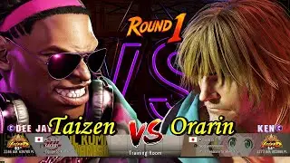 Taizen (Dee Jay) VS (Ken) Orarin - Street Fighter 6 - High Level Gameplay