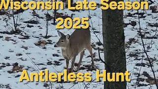 Late Season Hunt: Antlerless Holiday Hunt with the Savage Axis 7mm-08