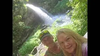 Dry Falls ~ Highlands NC #waterfall #hiking #mountains #exploring #falls 