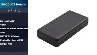 Plastic Electric handhel Enclosure ABS Junction Box