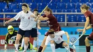 Women's WFC 2013 - LAT v SVK (Play-off 4)