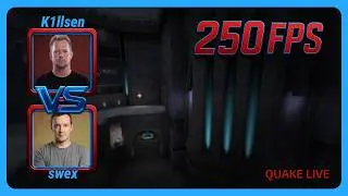 k1llsen vs swex | 250FPS Quake Season 4 | BO3 | Quake Live