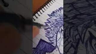 Drawing Angry The Crying Blue Ogre | #shorts #tokyorevengers