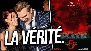 la V&Eacute;RIT&Eacute; autour de l'AFFAIRE MILLY BOBBY BROWN et DAVID HARBOUR.