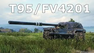 World of Tanks T95/FV4201 Chieftain - 3 Kills 10K Damage