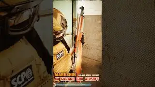 Marushin M1 Garand GBB Airsoft (Walnut Stock Brown)