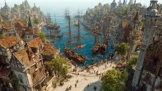 Medival Peaceful Harbor Ambience for Sleep, Focus, and Deep Work