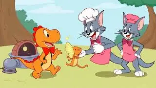 Dinosaur & Cat Whiskers: The Sandwich Chase 🦖🐱 | Funny Cartoon with Music Only | WonderWhiz Kids