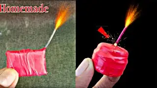 Make Your Own Diwali Crackers at Home 😲 Diwali Paper Firecracker Making Trick 